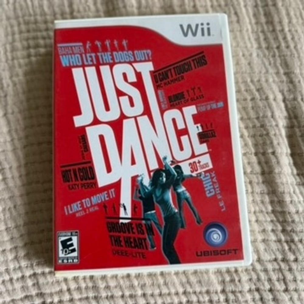 Just Dance Nintendo Wii CIB Untested Complete Ubisoft Rhythm Game NTSC